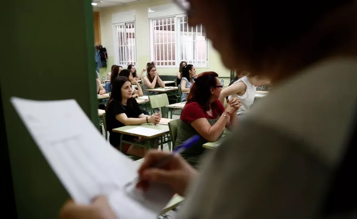 Imagen de un examen de acceso al funcionariado / EFE