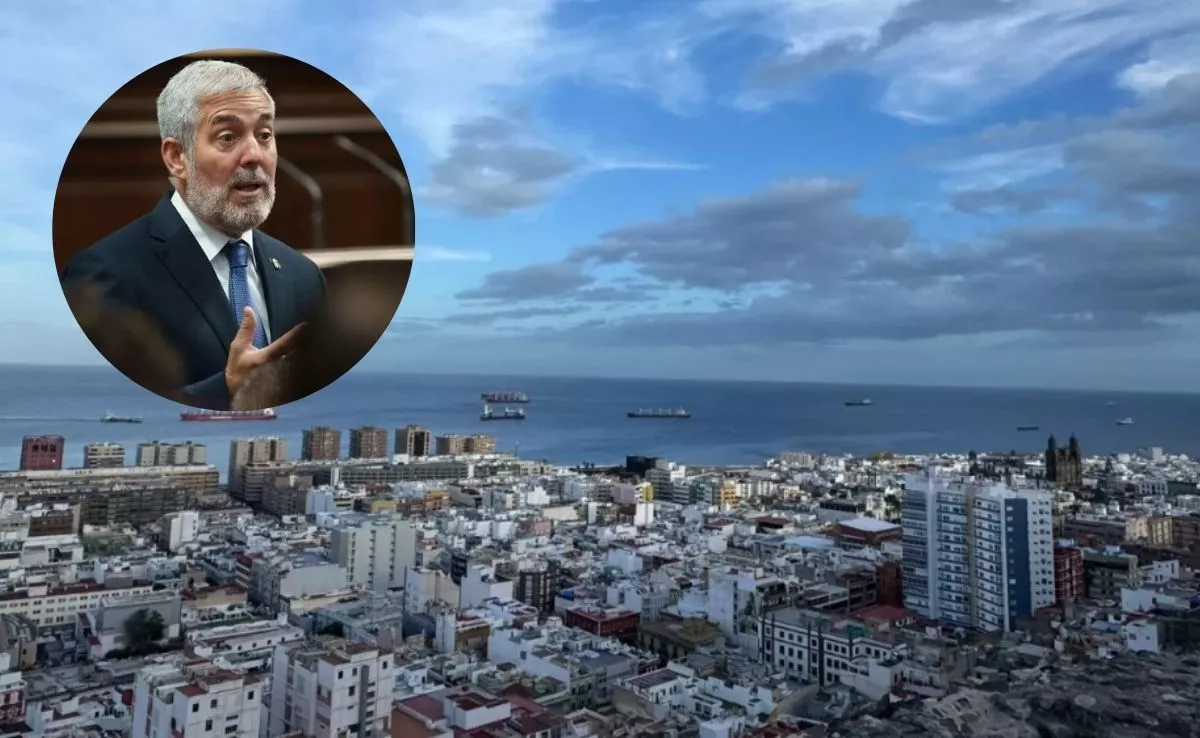Fernando Clavijo rechaza la zona tensionada en Las Palmas de Gran Canaria: "No va a servir de nada". MONTAJE AH