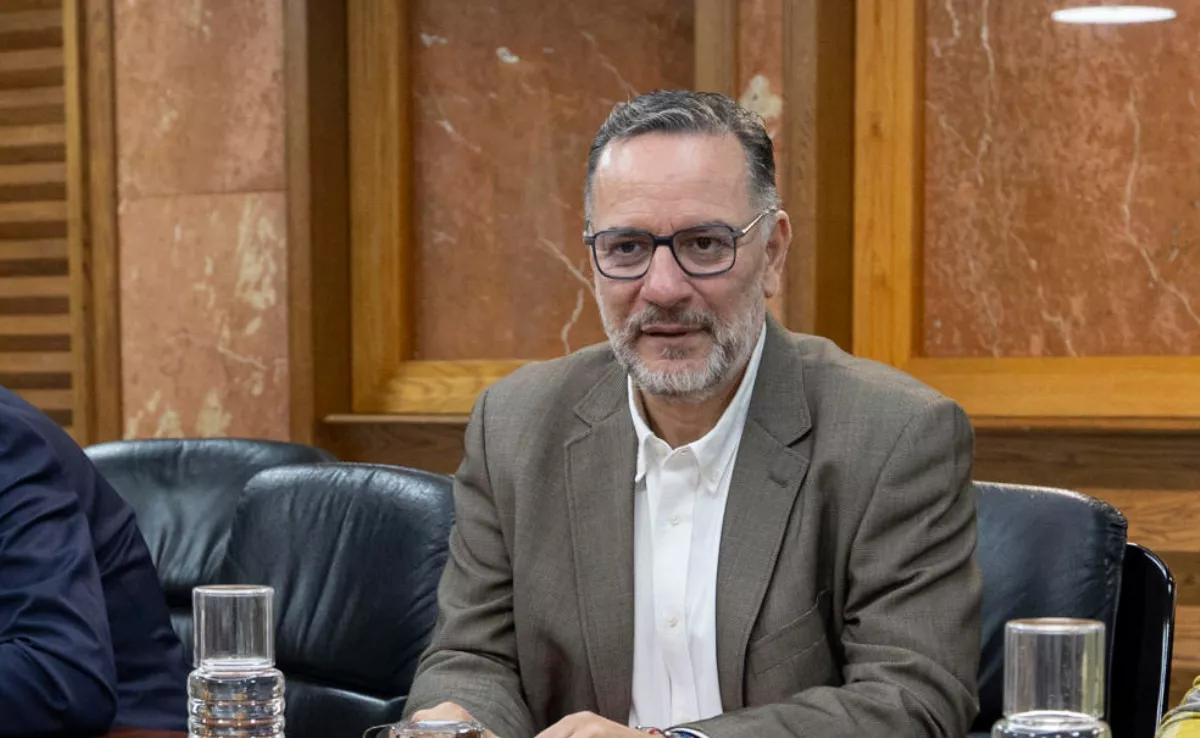 El consejero de Educación, Poli Suárez. / EFE - QUIQUE CURBELO 