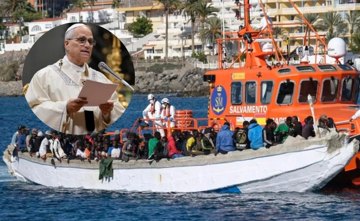 El papa visitará el muelle de Arguineguín y el centro de Las Raíces durante su estancia en Canarias / MONTAJE AH