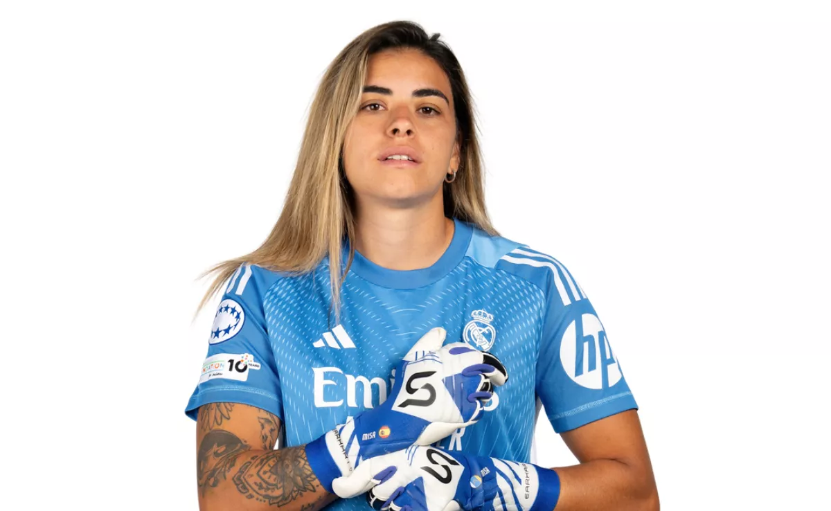 La guardameta grancanaria Misa Rodríguez. / REAL MADRID