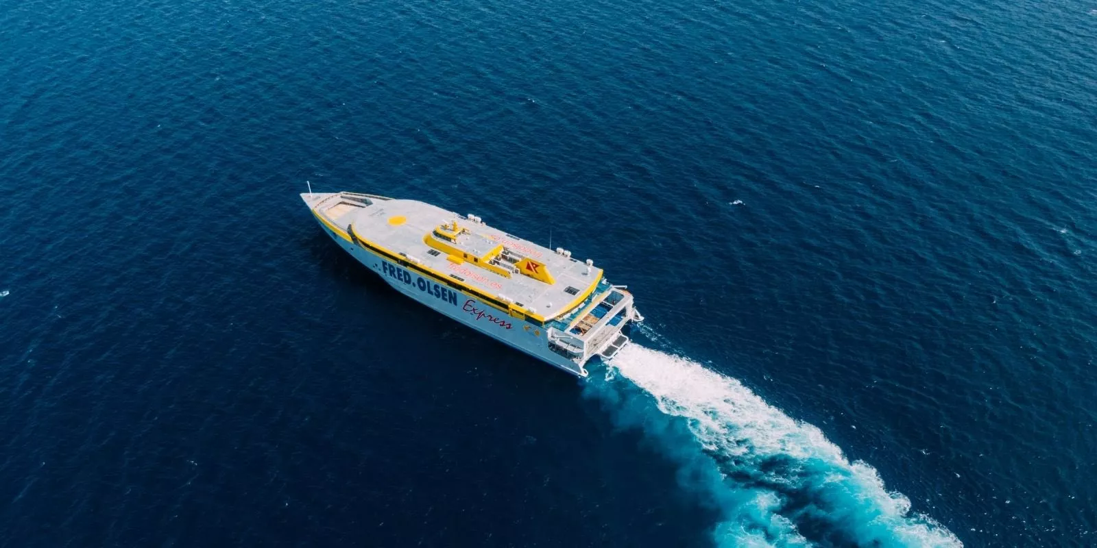 Imagen de un barco de Fred. Olsen Express. / FRED OLSEN
