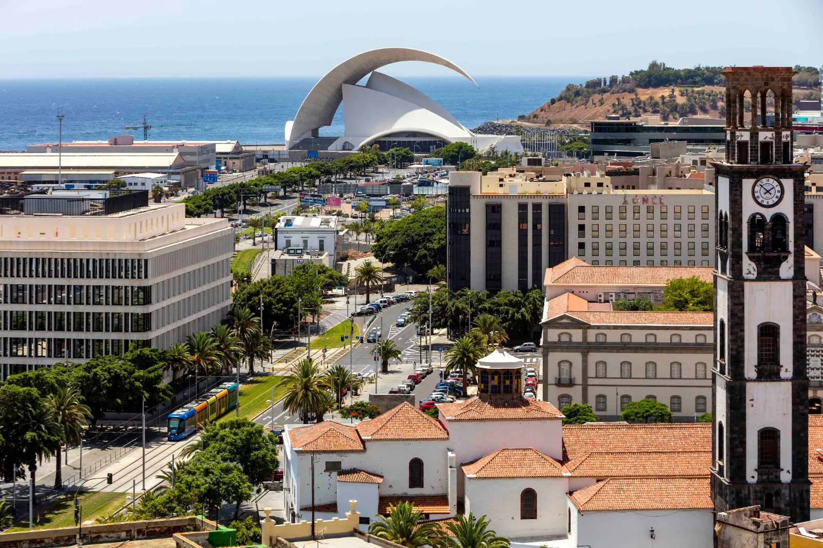 Imagen aérea de Santa Cruz de Tenerife. / AYUNTAMIENTO DE SANTA CRUZ DE TENERIFE