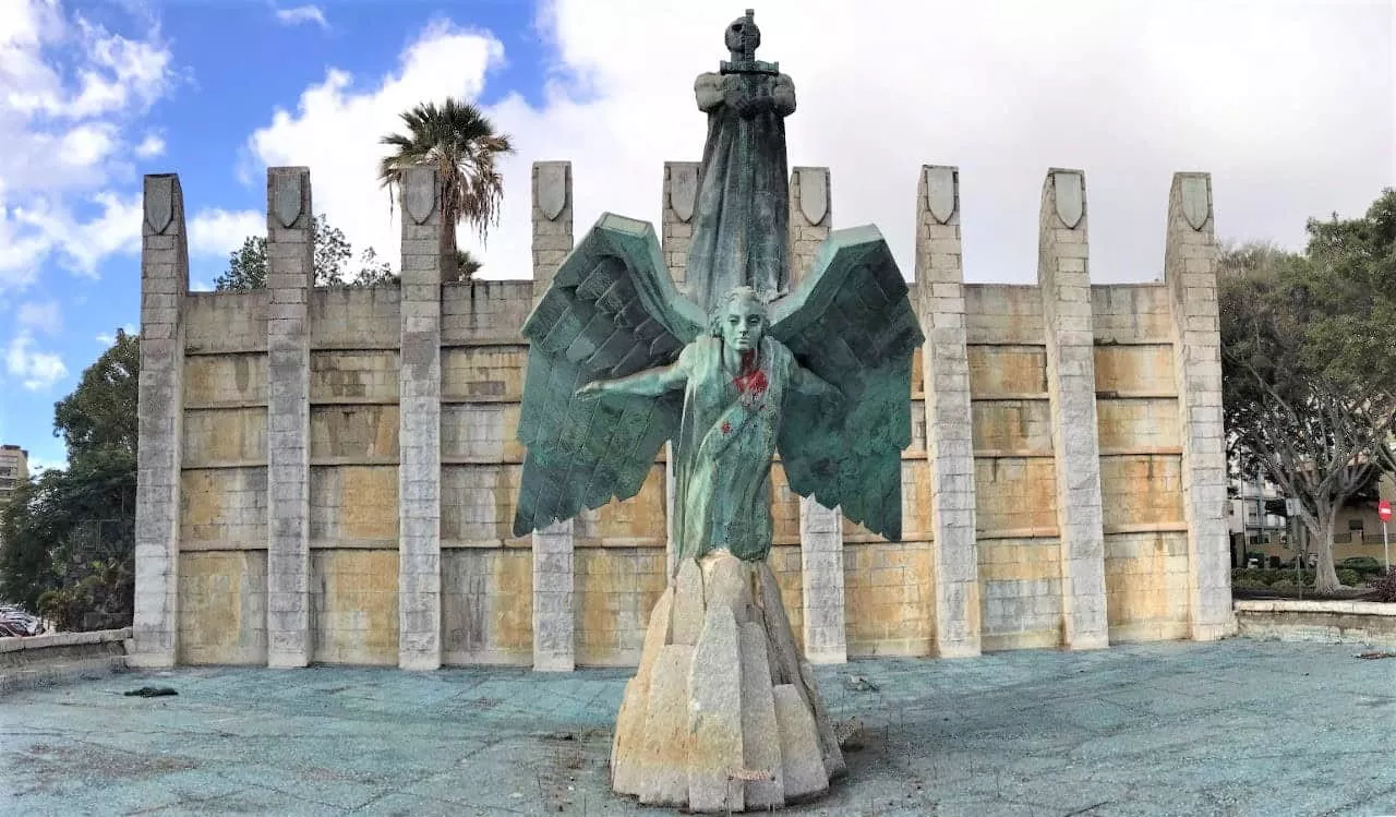 Imagen del Monumento a Franco de Santa Cruz de Tenerife. / GOBIERNO DE CANARIAS