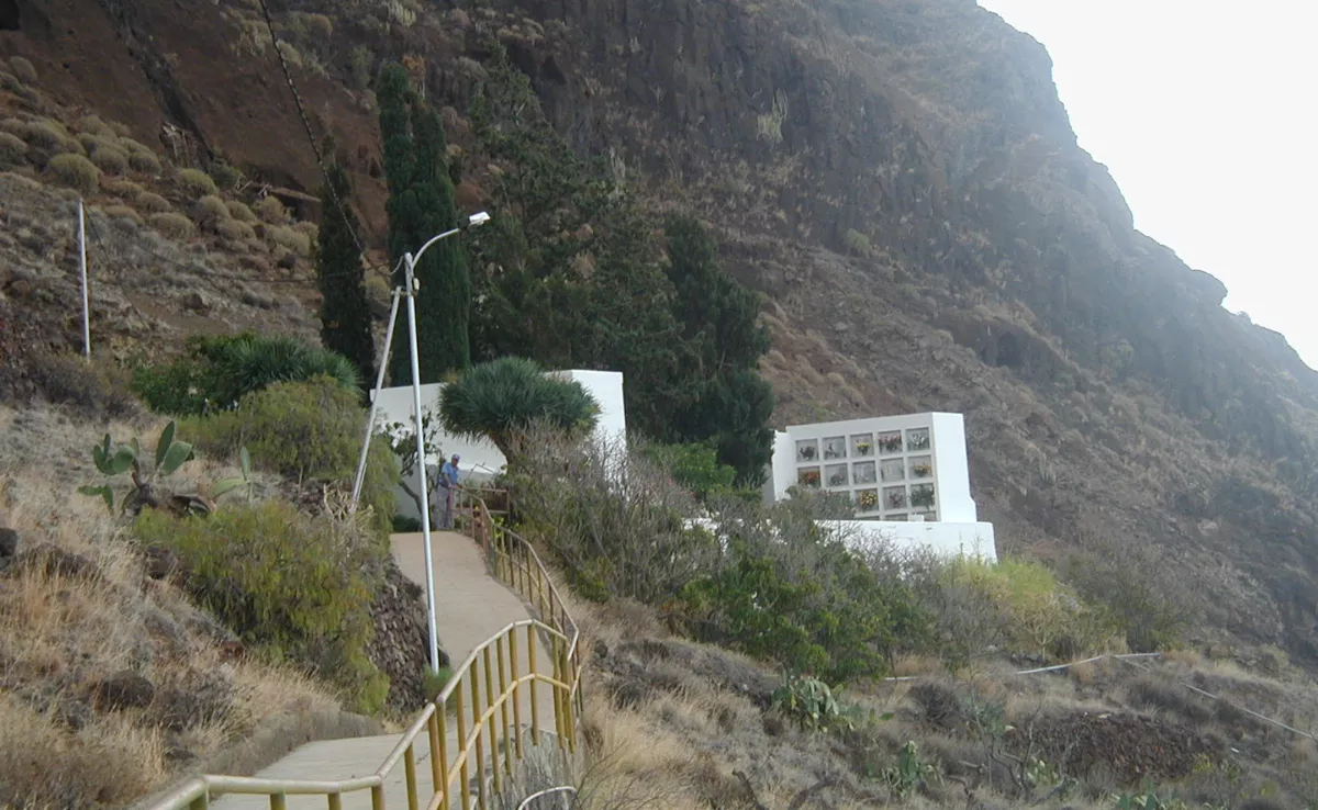 Cementerio de Igueste de San Andrés, en Santa Cruz de Tenerife./ CEMENTERIOS DE CANARIAS