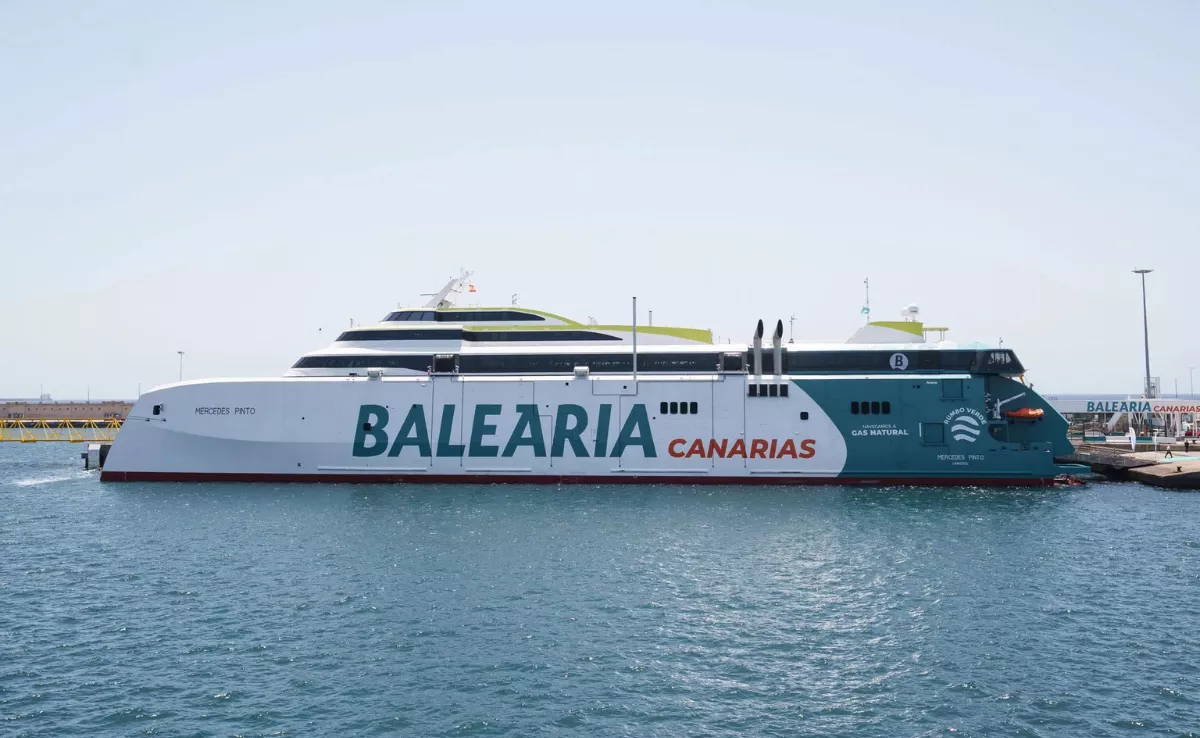Imagen de un barco de Baleària / EFE - RAMÓN DE LA ROCHA