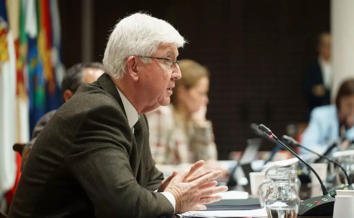 Pedro Pacheco, presidente de la Audiencia de Cuentas de Canarias / EFE - RAMÓN DE LA ROCHA