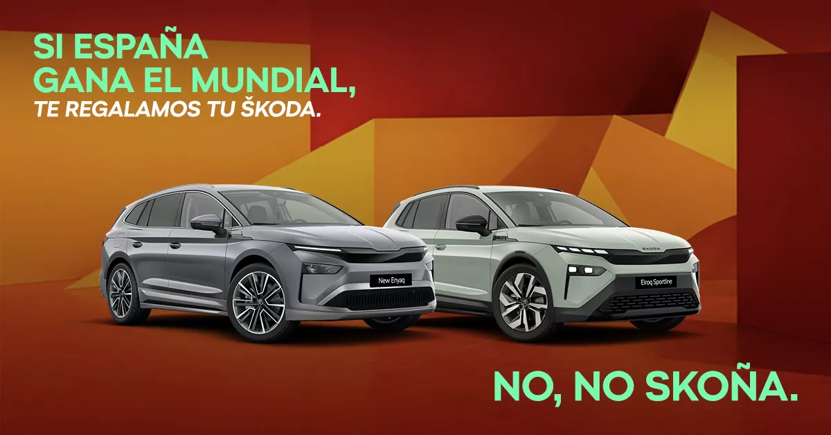 Si España gana el Mundial, Škoda Canarias te regala tu coche. AH