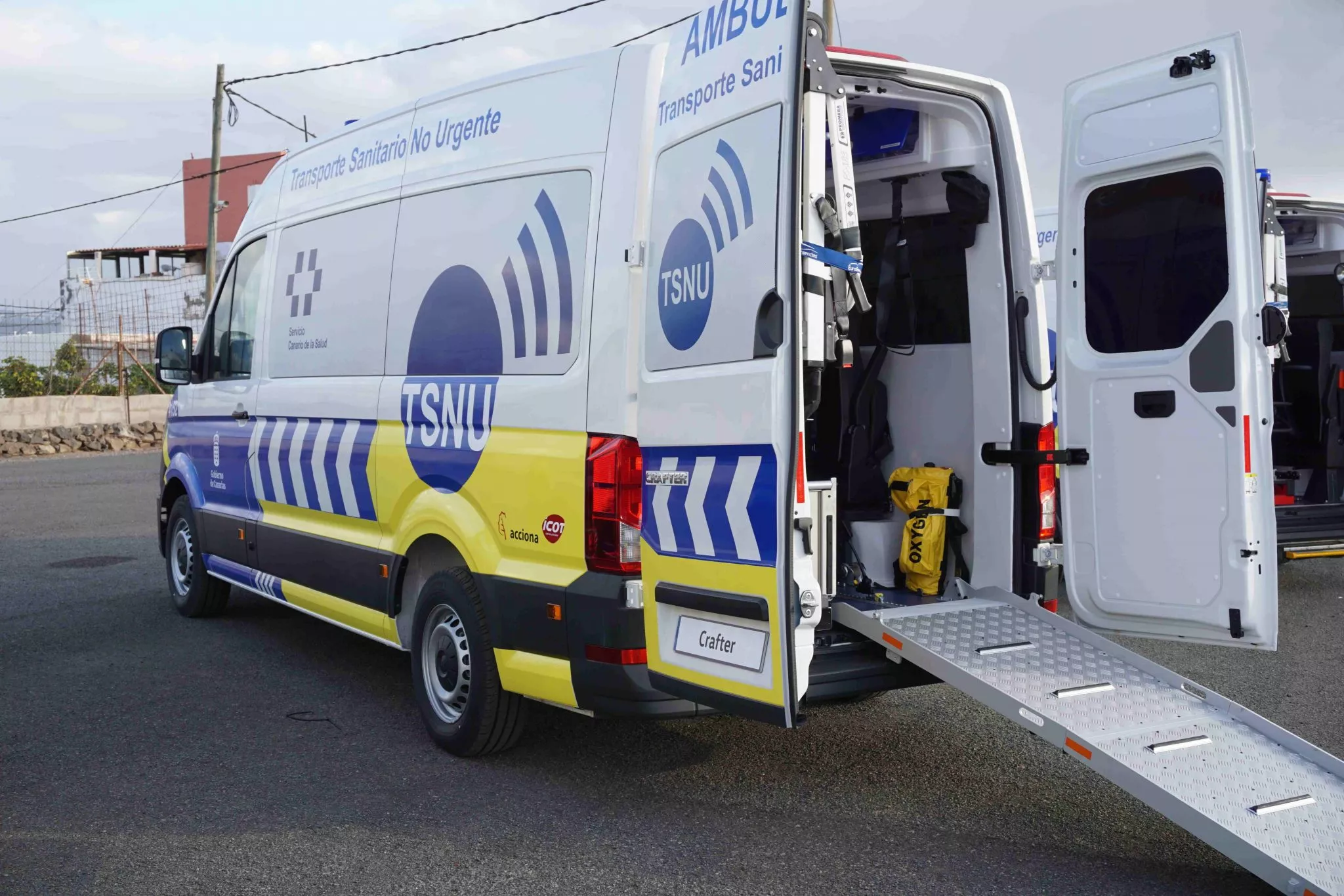 Imagen de una ambulancia. / GOBIERNO DE CANARIAS