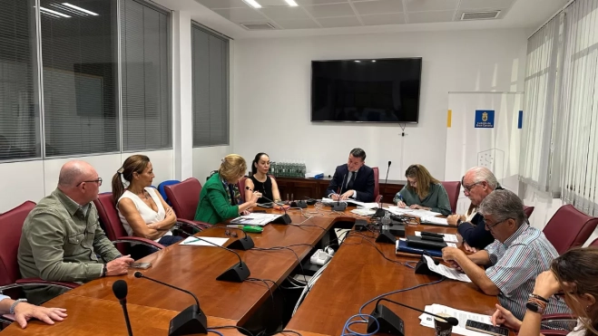 La comisión de pleno de este martes / ATLÁNTICO HOY - MARCOS MORENO La comisión de pleno de este martes / ATLÁNTICO HOY - MARCOS MORENO
