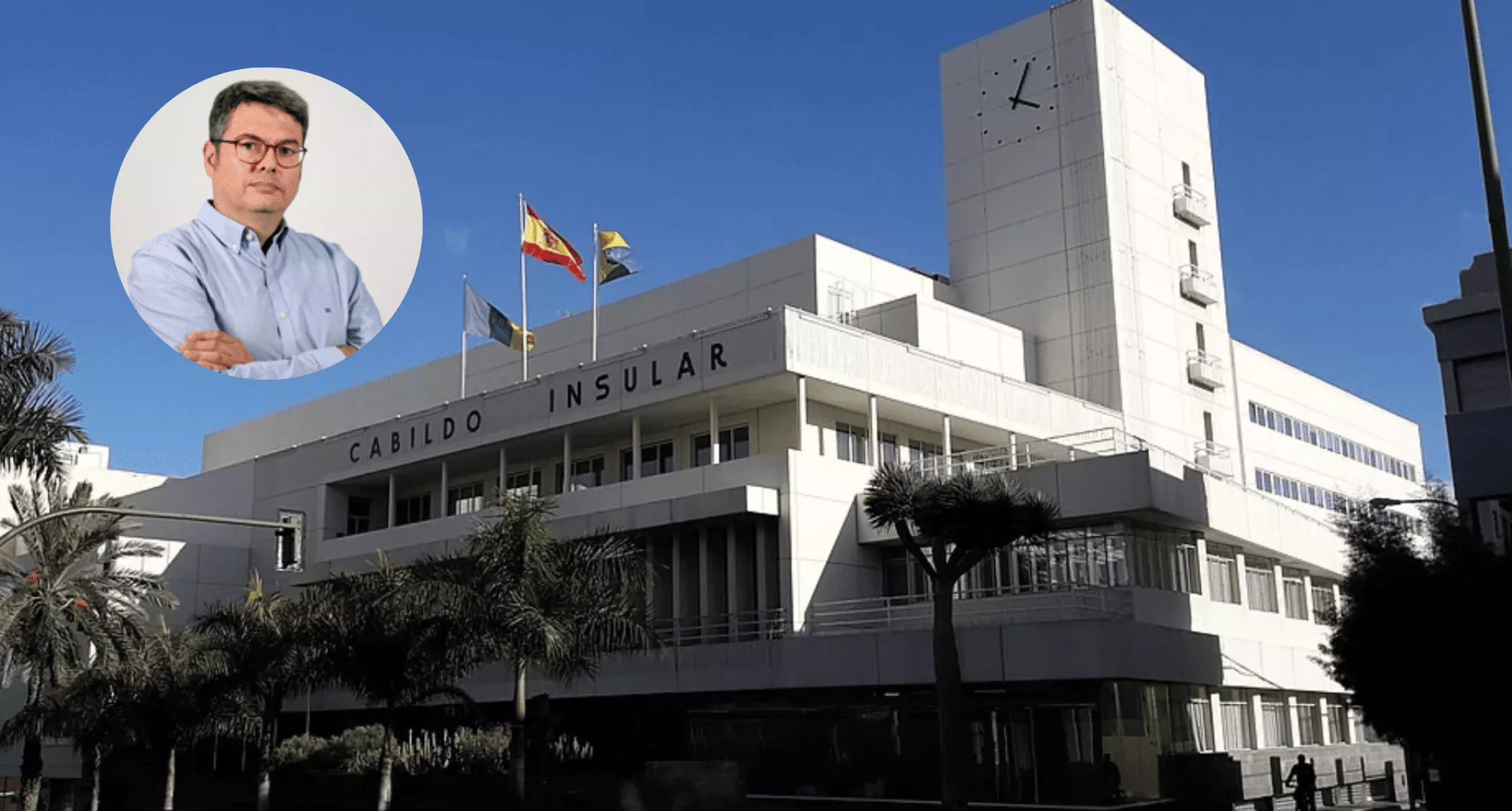 El director insular de Industria oposita a una plaza de funcionario del Cabildo de Gran Canaria. / AH