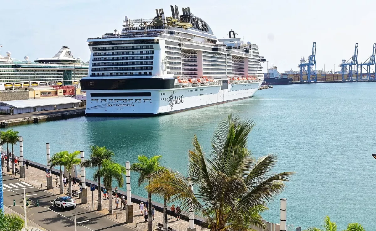 Imagen de un crucero en Las Palmas de Gran Canaria / LPA VISIT