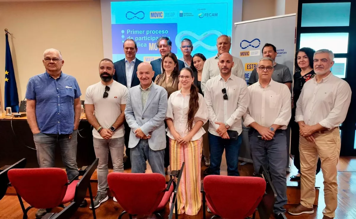 Asistentes al encuentro en Gran Canaria para estudiar la movilidad / GOBIERNO DE CANARIAS