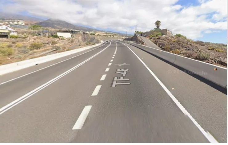 Imagen de la TF-46. / CABILDO DE TENERIFE