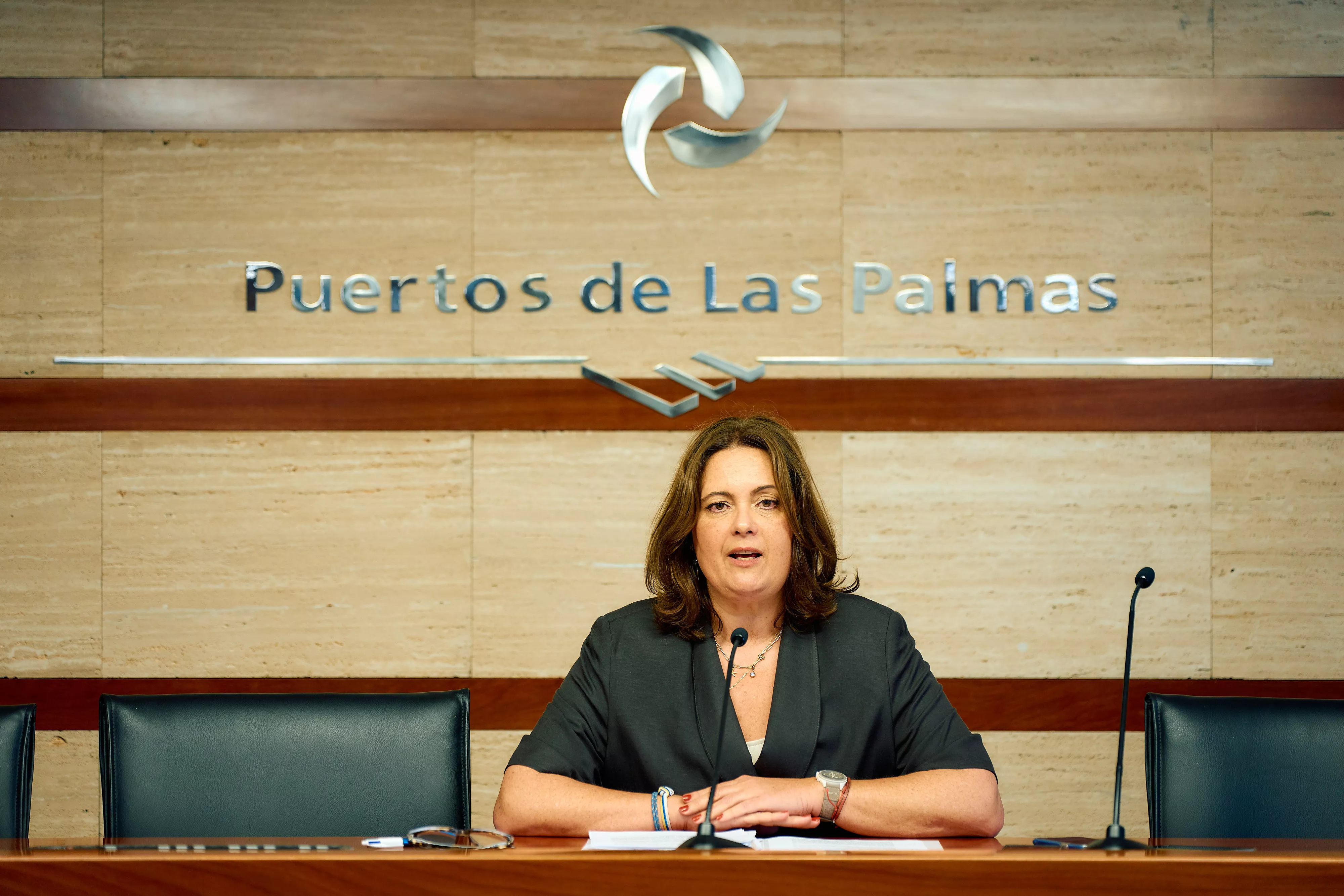  La presidenta de la Autoridad Portuaria, Beatriz Calzada. AH