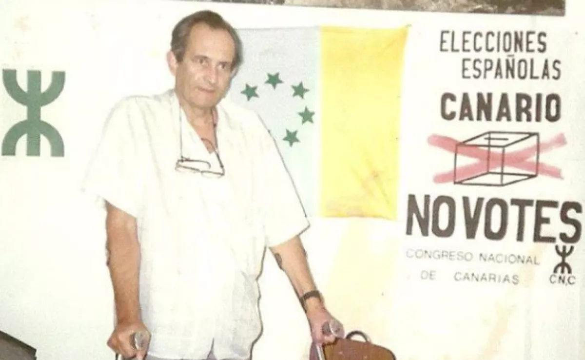 Antonio Cubillo, líder histórico del MPAIAC./ ARCHIVO