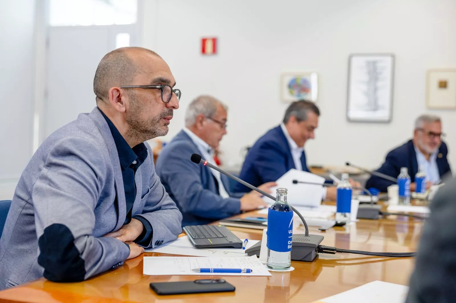 El vicerrector de Estudiantes, David Sánchez Rodríguez. ULPGC