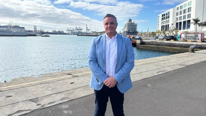 Ricardo Martín, jefe de la Policía Portuaria / ATLÁNTICO HOY - MARCOS MORENO Ricardo Martín, jefe de la Policía Portuaria / ATLÁNTICO HOY - MARCOS MORENO