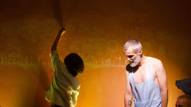 El taller de teatro de Travesía funciona en Las Palmas I desde 2017 y también cuentan con un grupo formado por ex internos / LISA MASULLO El taller de teatro de Travesía funciona en Las Palmas I desde 2017 y también cuentan con un grupo formado por ex internos / LISA MASULLO