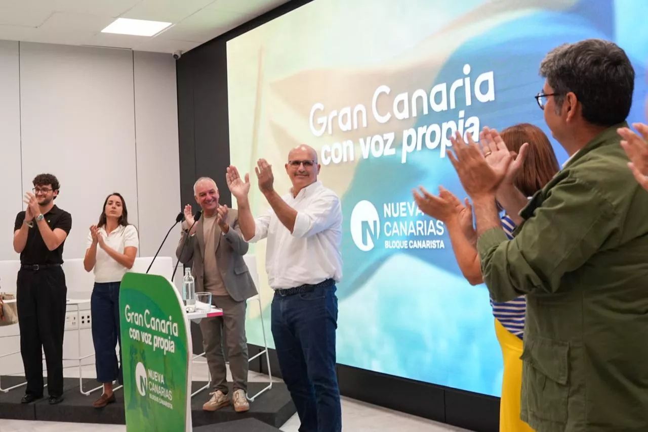 Nueva Canarias crea su primera dirección insular en Gran Canaria y reivindica una isla con “voz propia”. CEDIDA