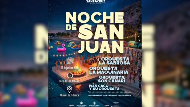Programa de la noche de San Juan en Santa Cruz / AYUNTAMIENTO DE SANTA CRUZ DE TENERIFE Programa de la noche de San Juan en Santa Cruz / AYUNTAMIENTO DE SANTA CRUZ DE TENERIFE