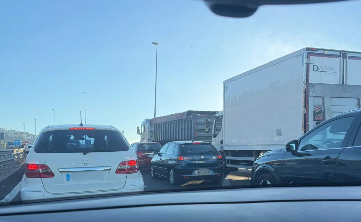 Accidente en la TF-1. / ATLÁNTICO HOY