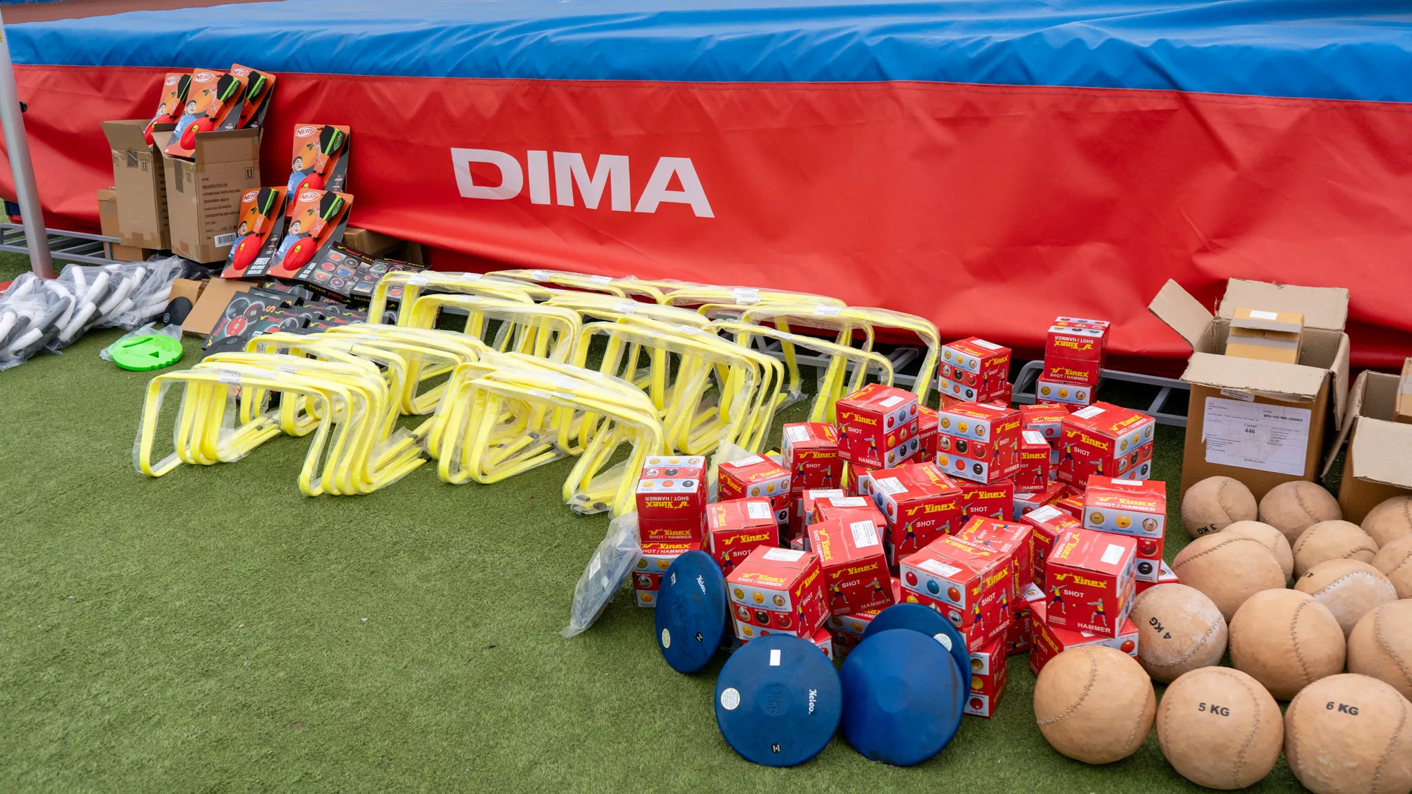 Nuevo equipamiento de atletismo destinado a optimizar las condiciones de entrenamiento de deportistas. / CABILDO DE GRAN CANARIA