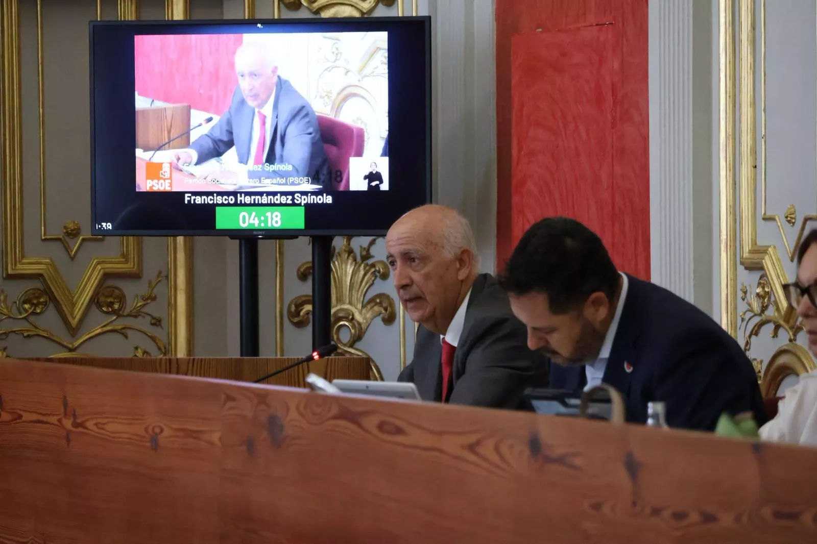Francisco Hernández Spínola, concejal de Presidencia, Hacienda, Modernización, Recursos Humanos y Aguas. AH