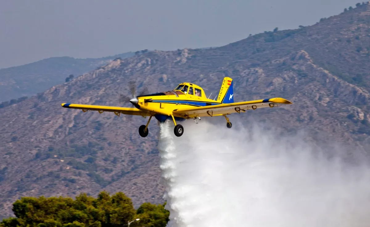 Imagen Air Tractor AT-802 en actuaciones contra incendios |AIRTRACTOR