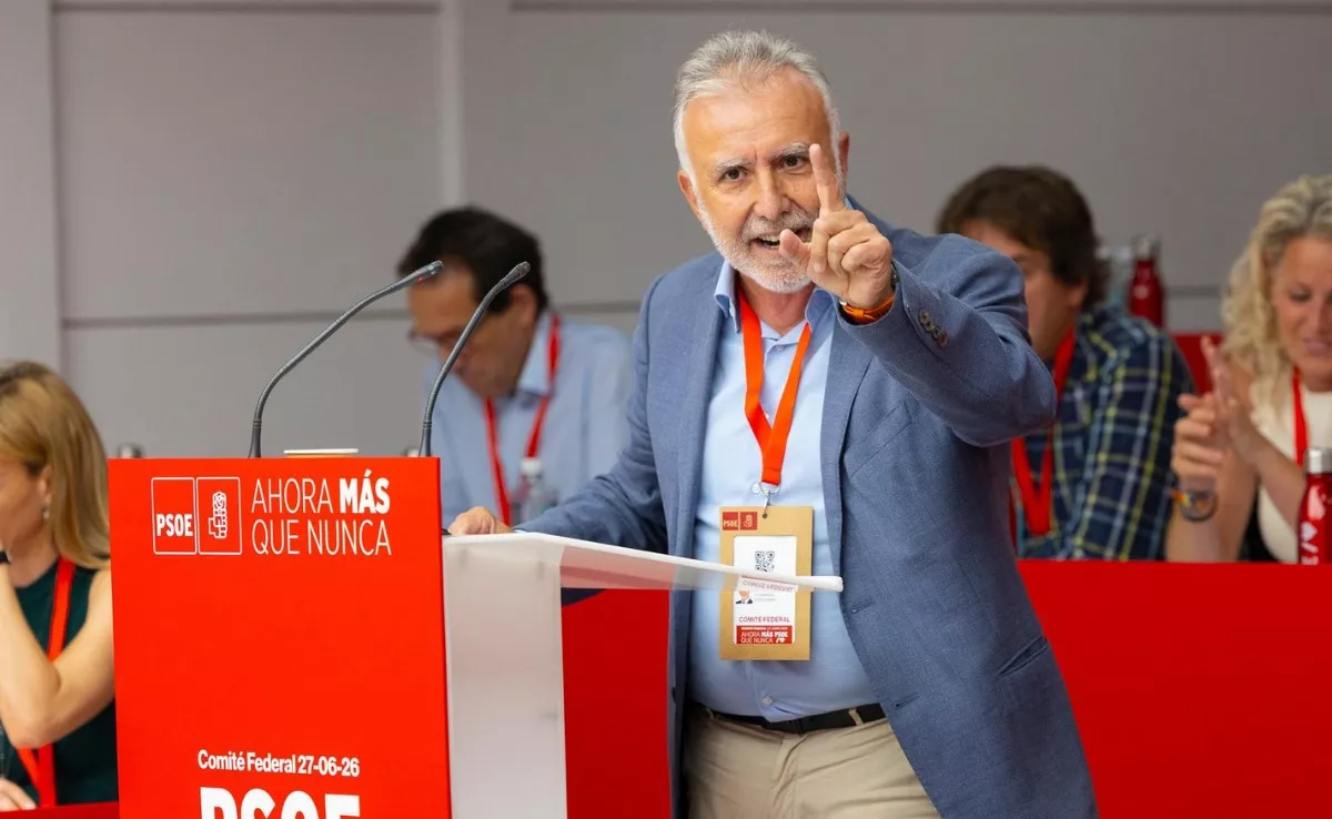 El ministro de Política Territorial y secretario general del PSOE en Canarias, Ángel Víctor Torres |CEDIDA
