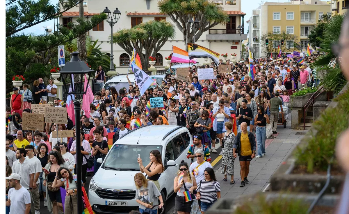Manifestación LGTBIQA+ en La Orotava |CEDIDA