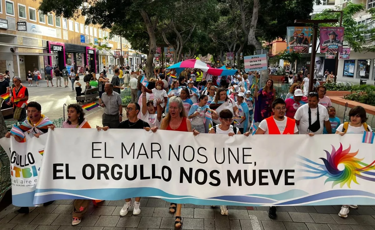 Manifestación Día del Orgullo en Las Palmas de Gran Canaria |CEDIDA