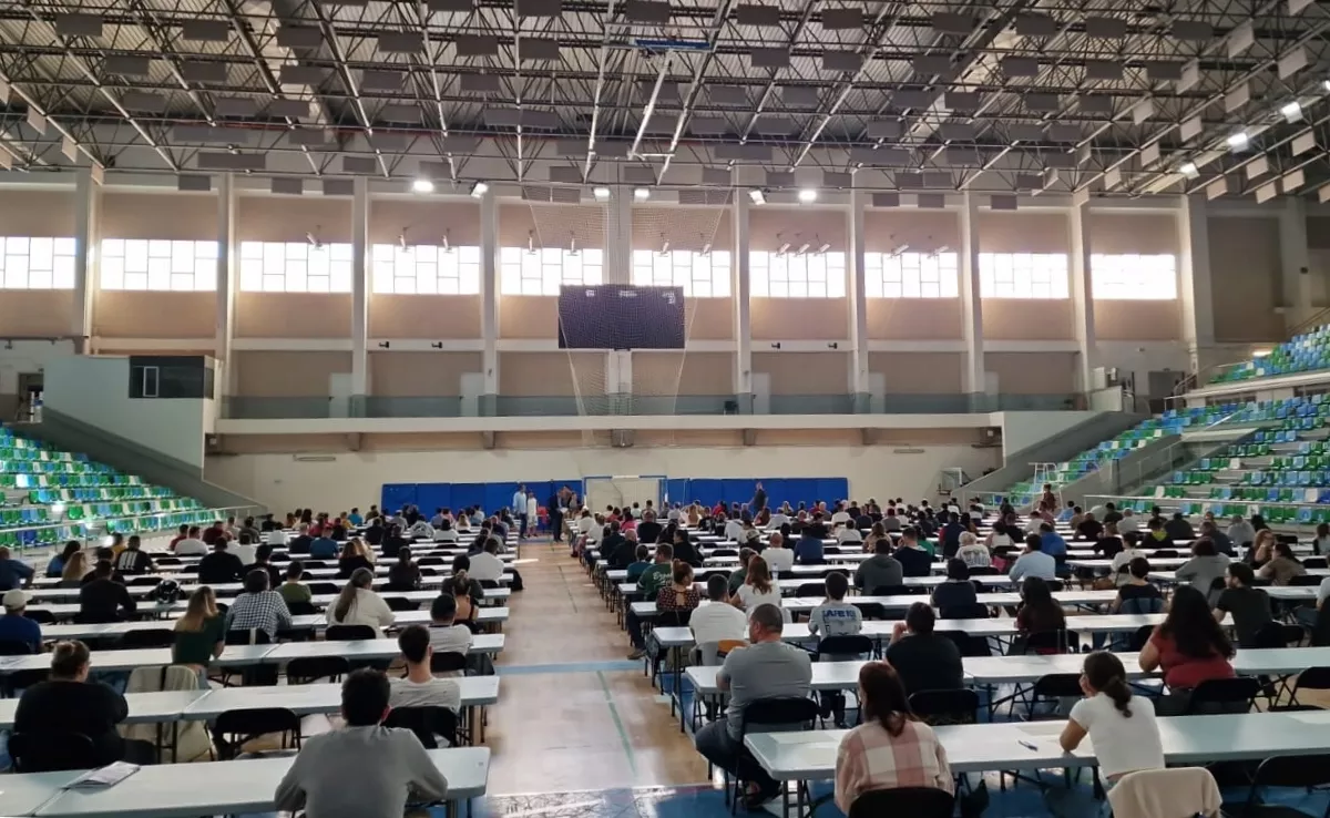 Imagen de un examen para conductor de taxi / AYUNTAMIENTO DE SANTA CRUZ DE TENERIFE
