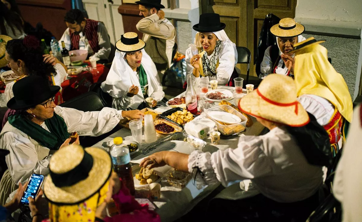 Imagen del Baile de Magos de San Benito / AYUNTAMIENTO DE LA LAGUNA