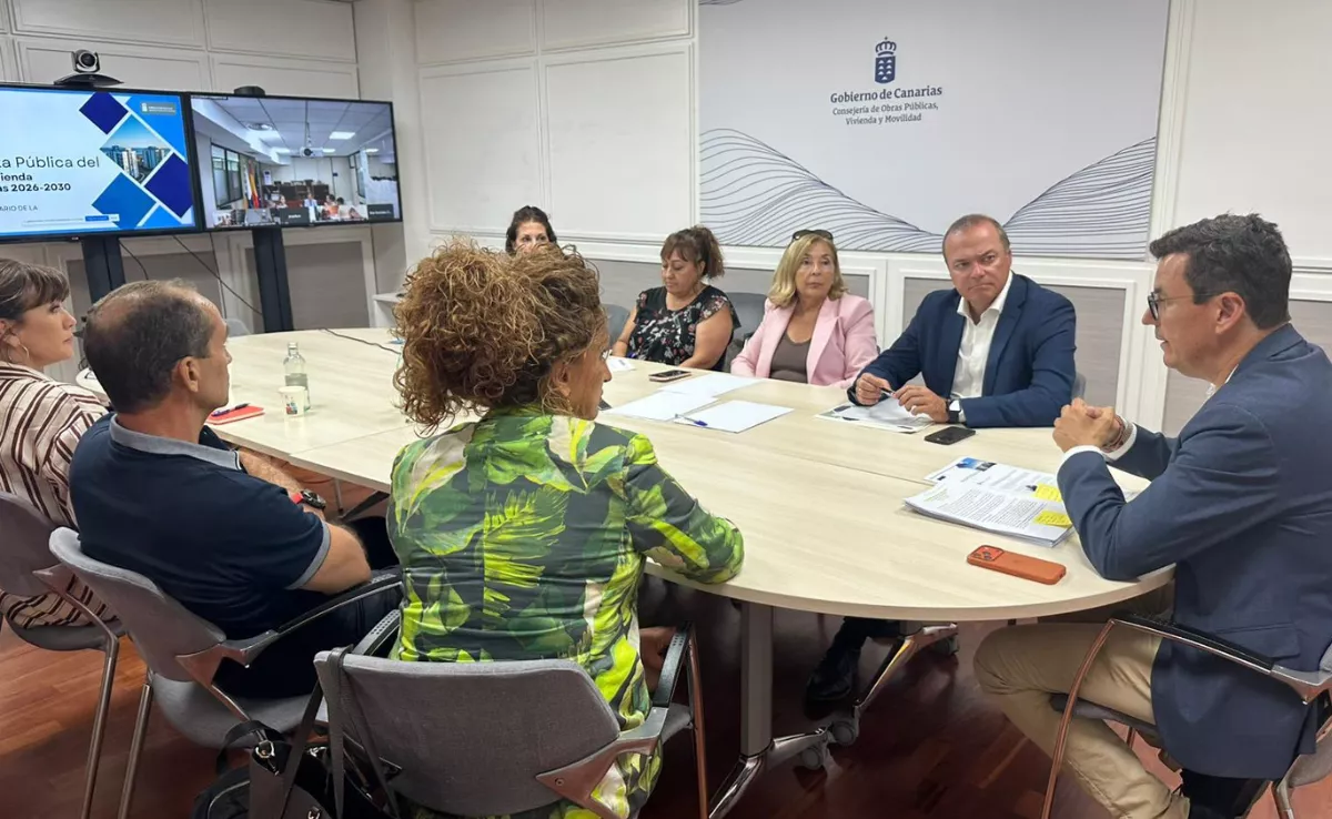 Reunión con los cabildos para la elaboración del Plan de Vivienda / GOBIERNO DE CANARIAS