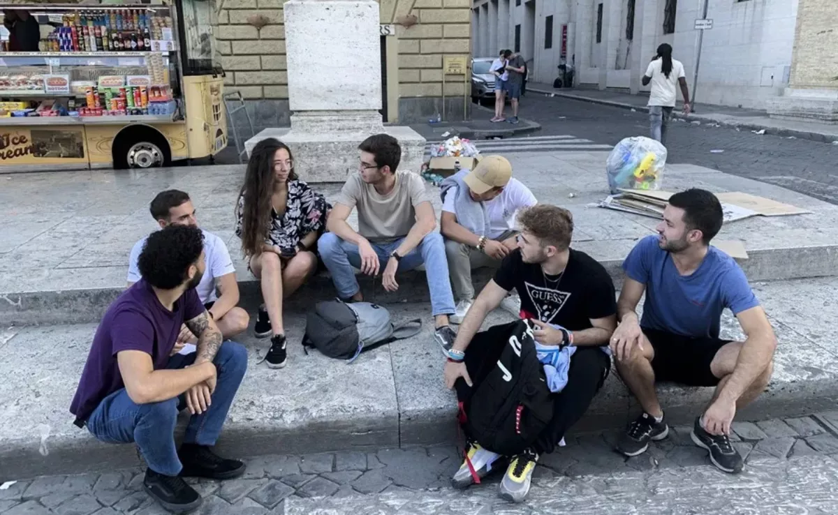 Imagen de unos estudiantes universitarios de ERASMUS / EFE