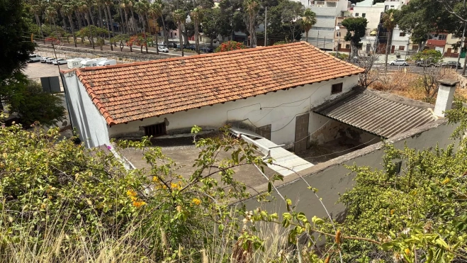 Parte trasera de la Casa del Caminero en Taganana Parte trasera de la Casa del Caminero en Taganana