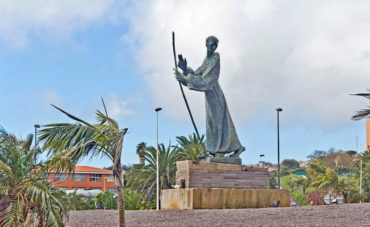 Estatua del Padre Anchieta en La Laguna, Tenerife |BINTER