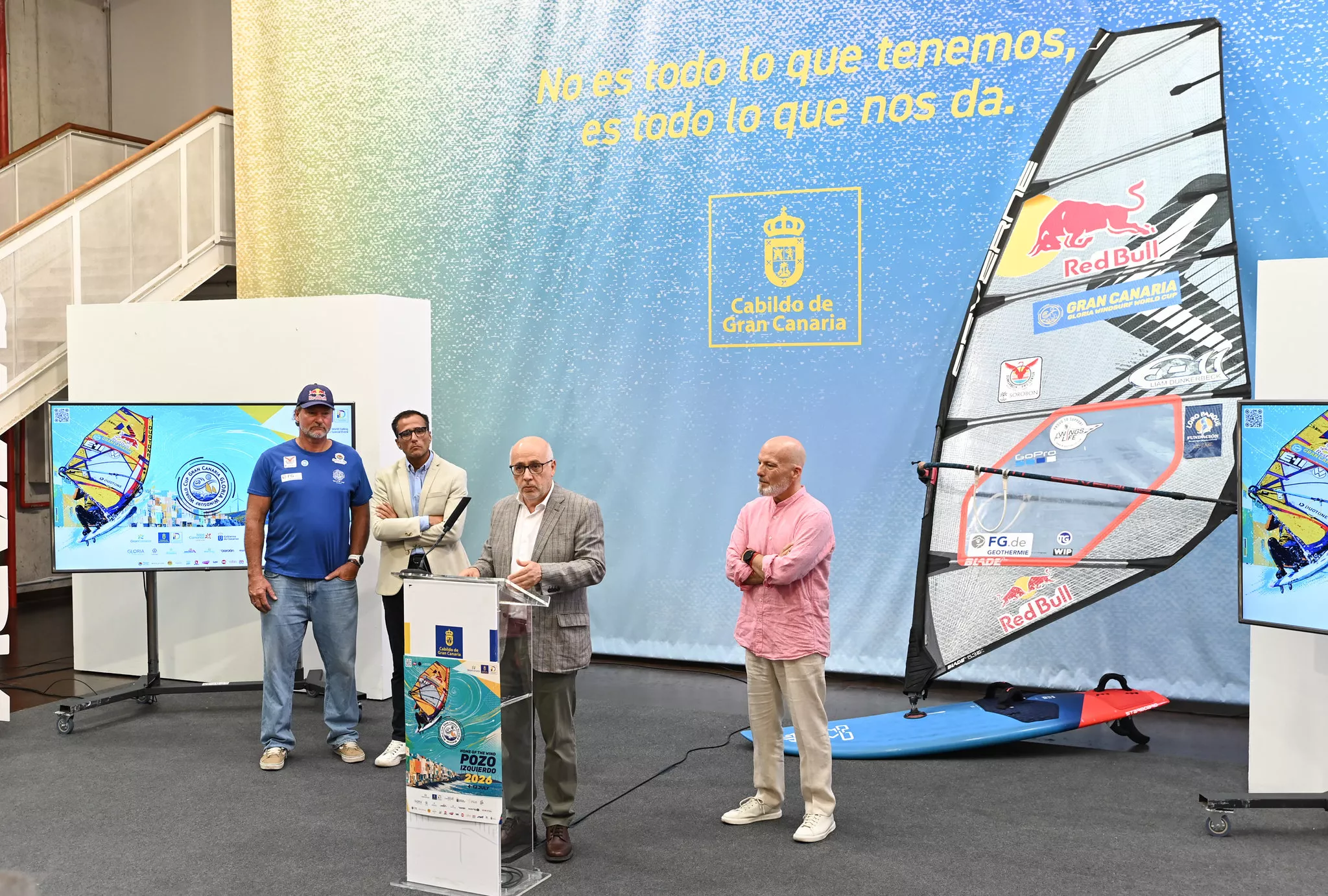 Presentación de la La 38 Gran Canaria Gloria Windsurf World Cup. CABILDO
