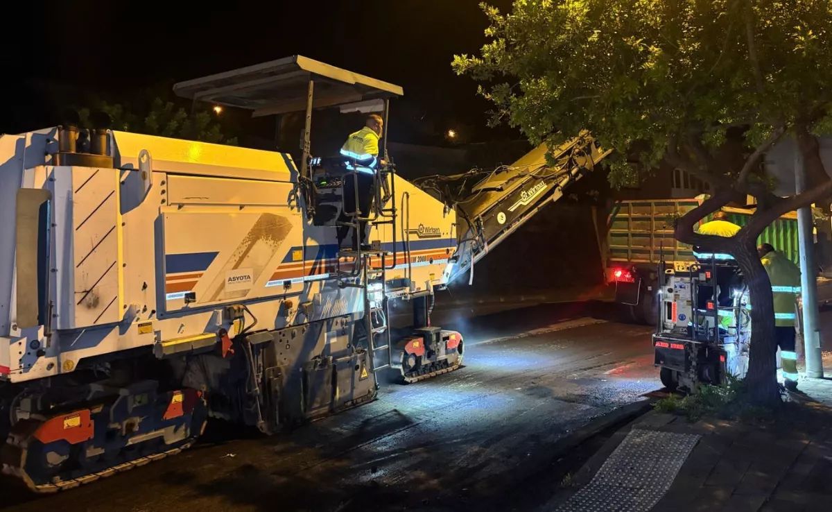 Obras en una carretera de Tenerife / CABILDO DE TENERIFE