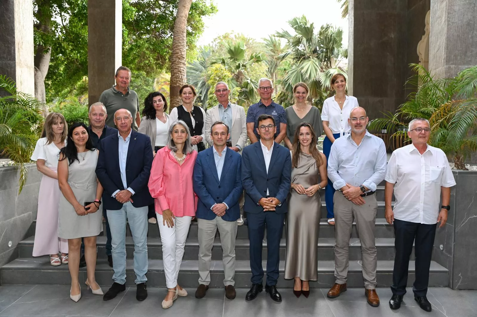Recepción de los participantes en la Junta Directiva de la ERAA. / CEDIDA