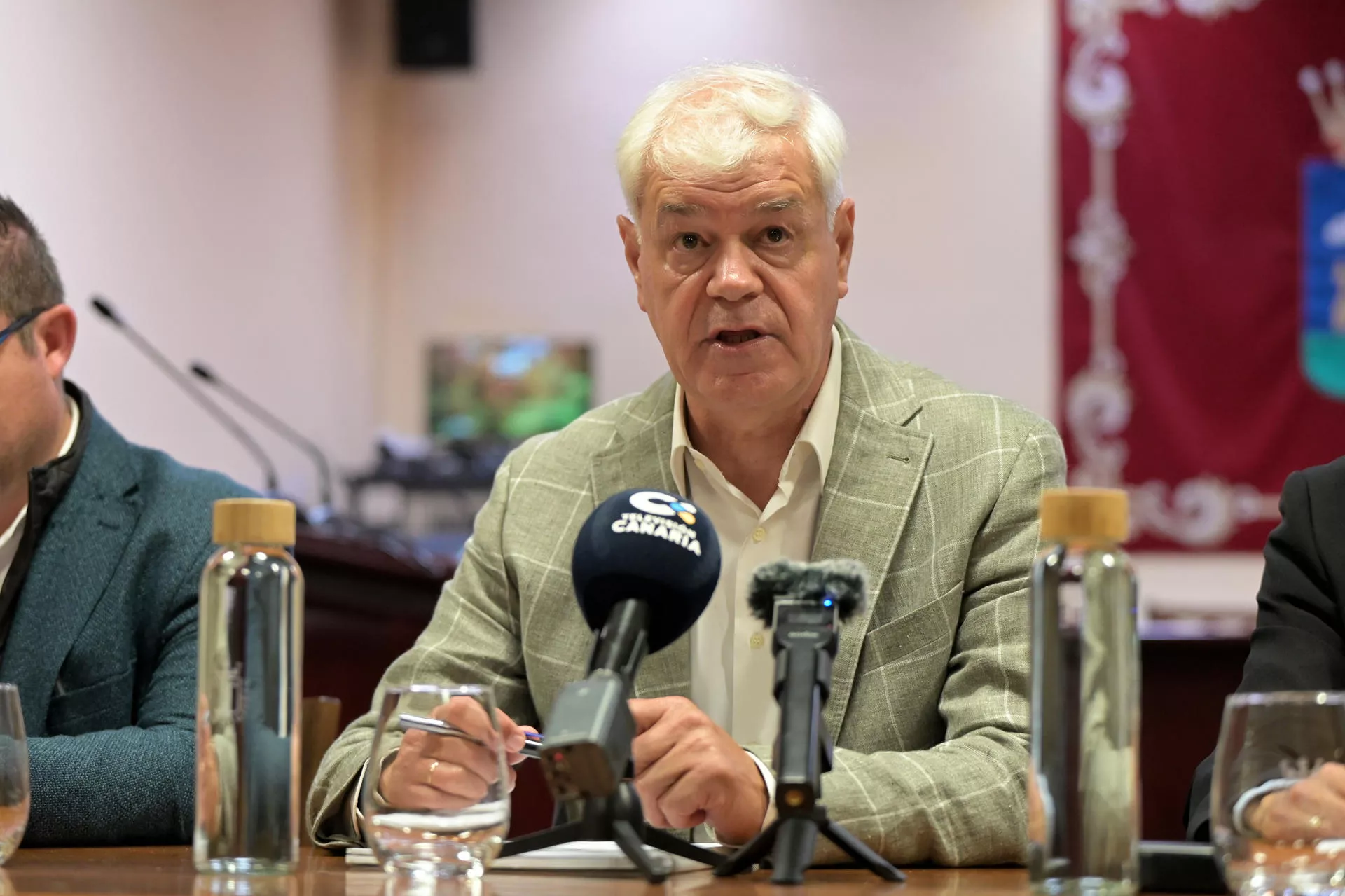 El presidente del Cabildo de El Hierro, Alpidio Armas. / EFE - GELMERT FINOL 