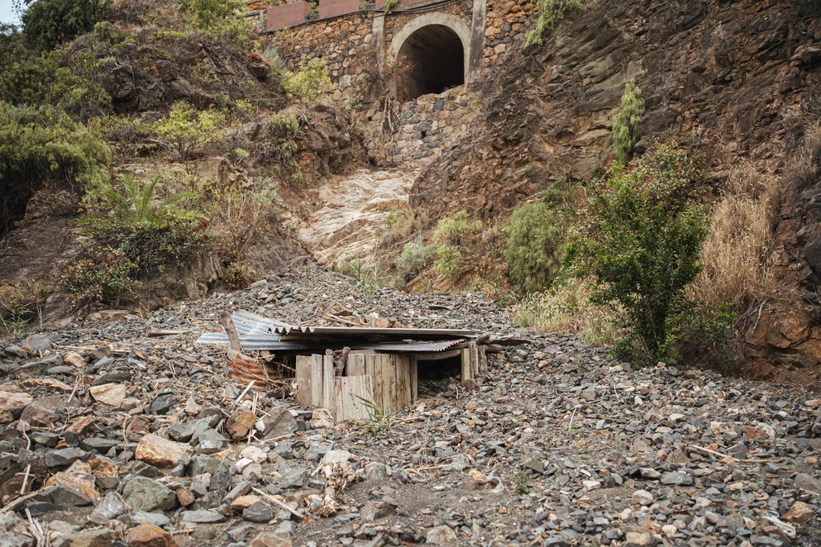 Cauces de barrancos en La Gomera. / CABILDO DE LA GOMERA