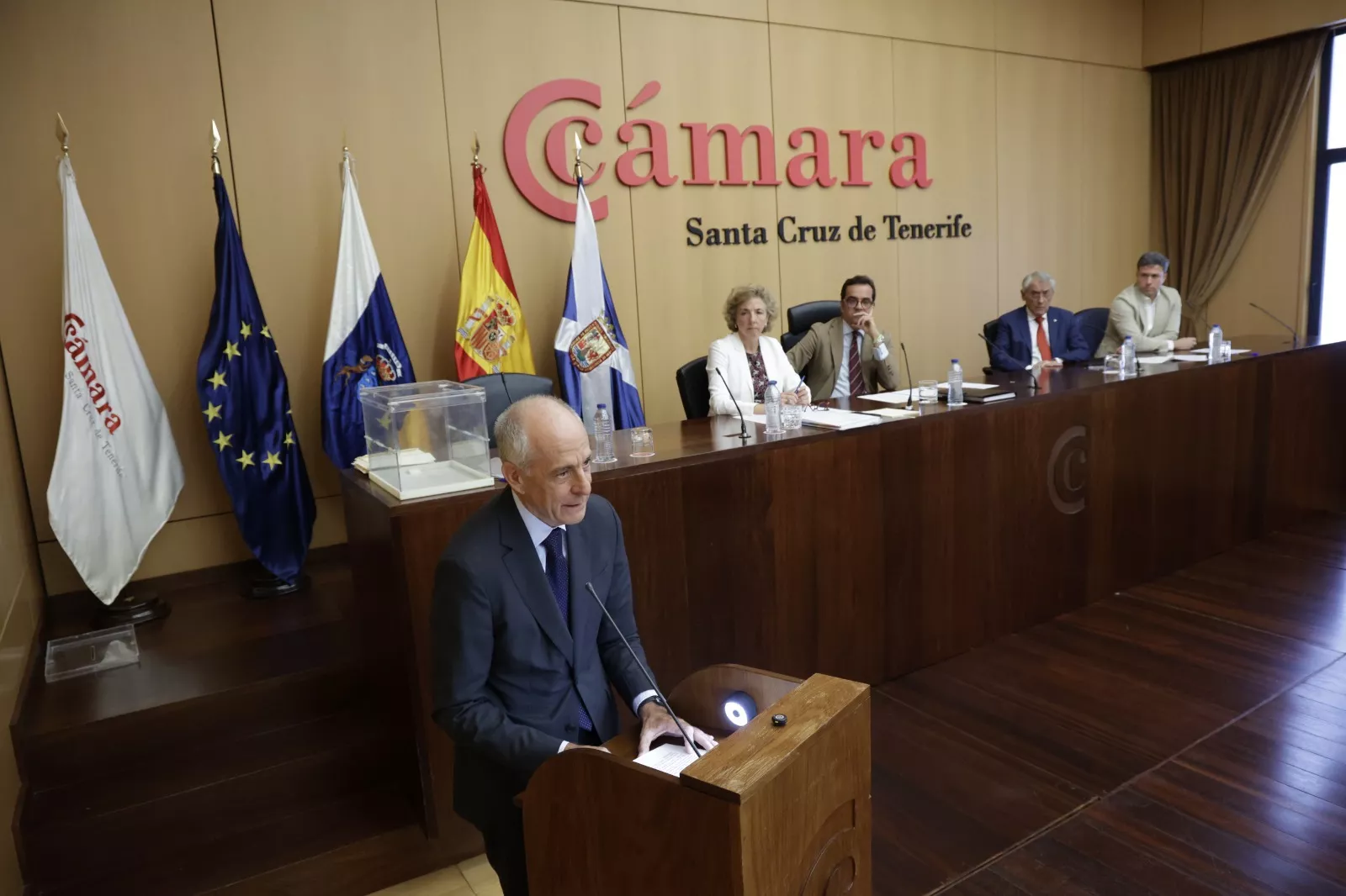 Santiago Sesé. / CÁMARA DE COMERCIO DE SANTA CRUZ DE TENERIFE