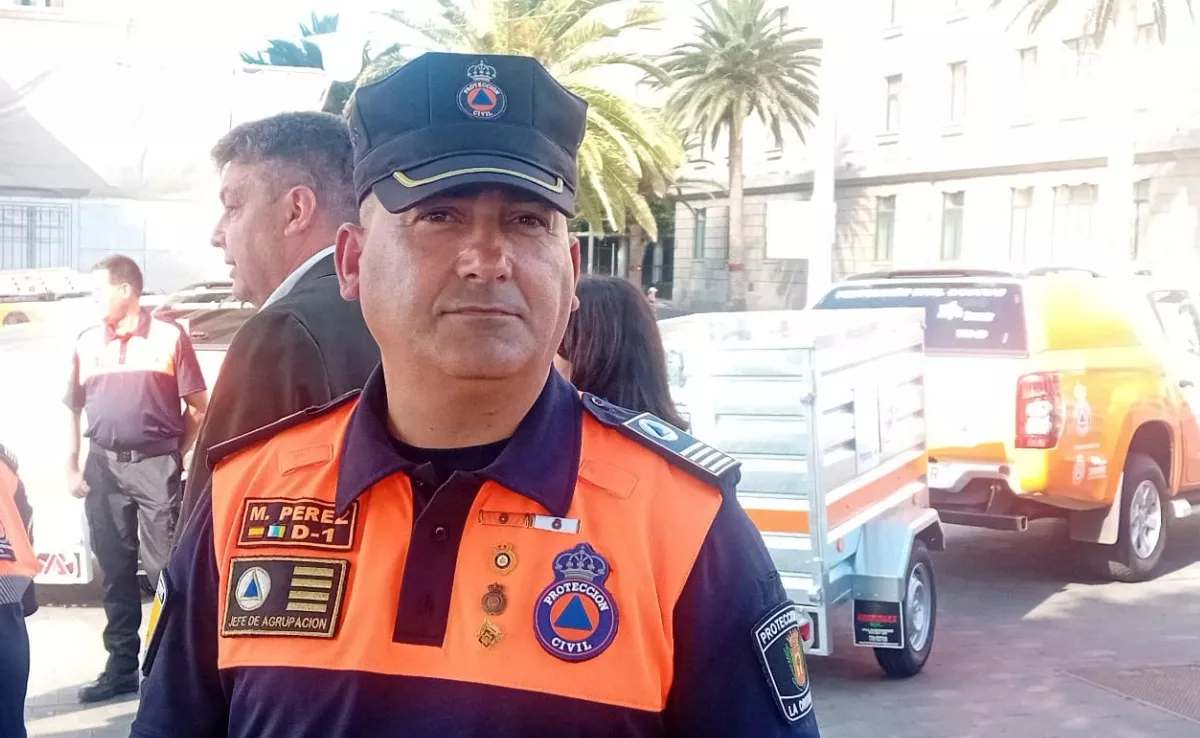 Miguel Pérez, jefe de Protección Civil en La Orotava |AH
