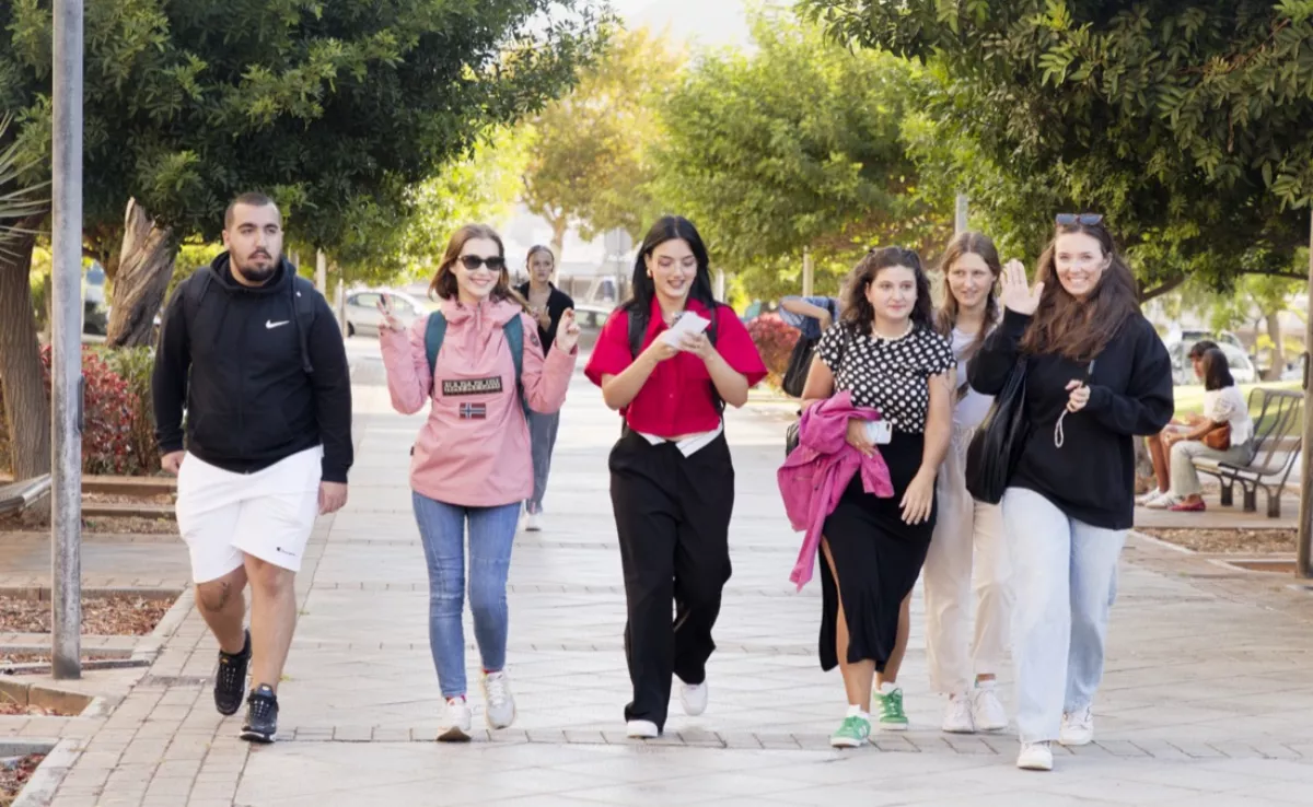Imagen de unos estudiantes de la Universidad de La Laguna / ULL