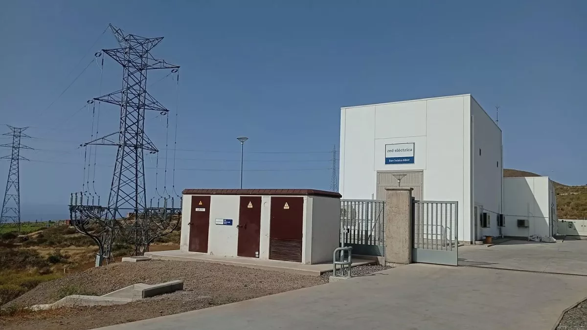 Red Eléctrica culmina la nueva subestación de San Isidro para reforzar el suministro eléctrico en el sur de Tenerife. RED ELÉCTRICA 