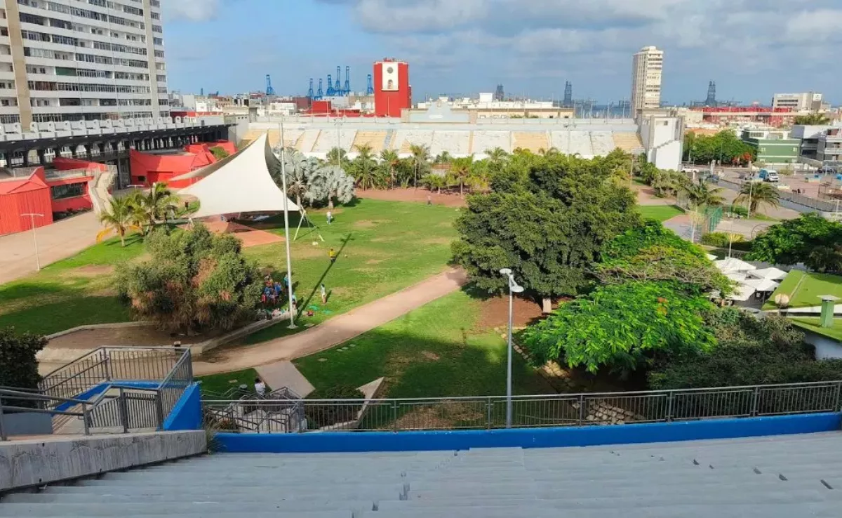 Imagen del parque del Estadio Insular / AH