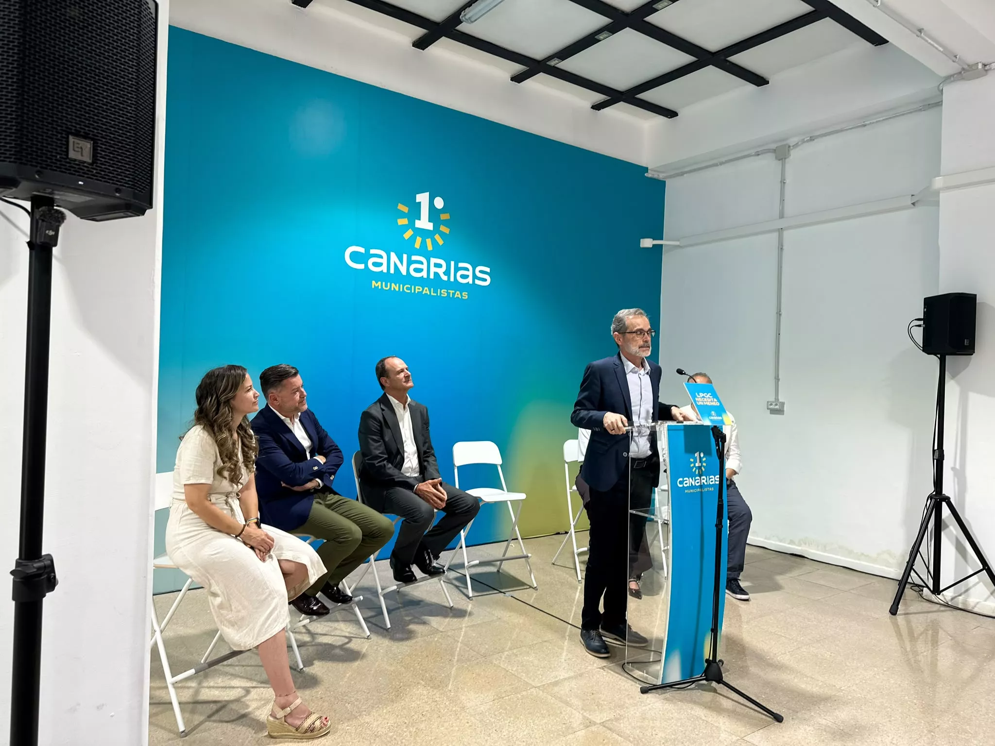 Presentación de Marcial Morales como candidato al Ayuntamiento de Las Palmas de Gran Canaria. MARCOS MORENO