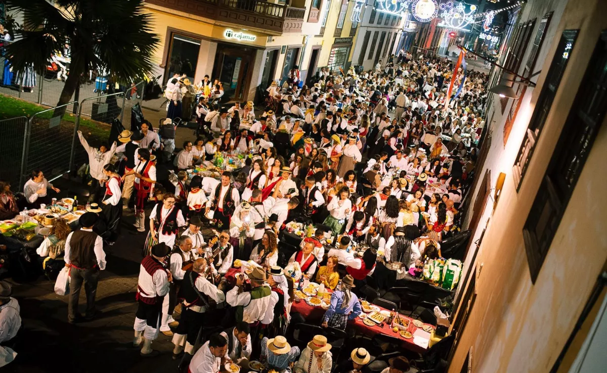 Imagen del Baile de Magos de San Benito / AYUNTAMIENTO DE LA LAGUNA